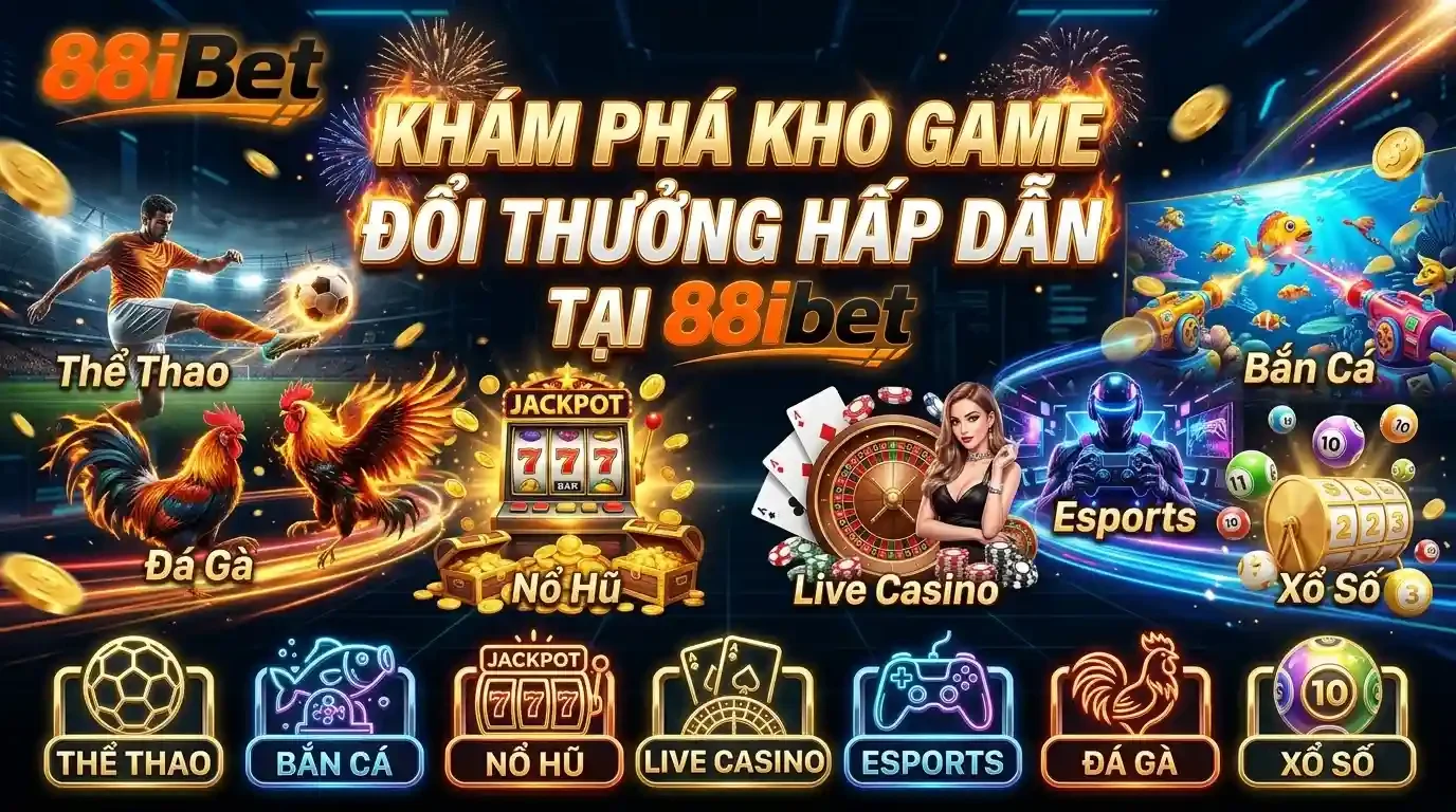88ibet Khám phá kho game đổi thưởng hấp dẫn tại 88ibet